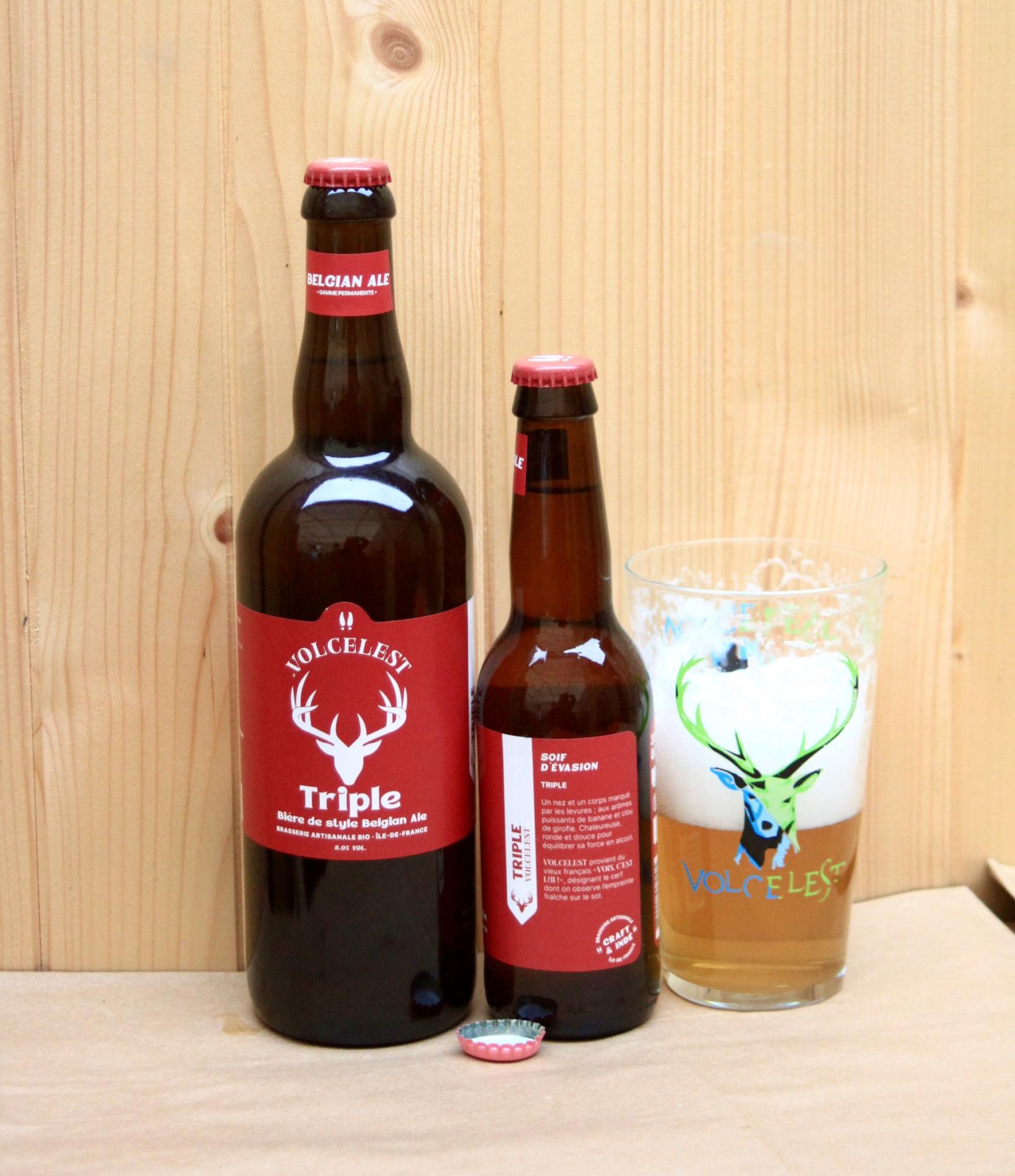 BIÈRE TRIPLE BIO - 33cL