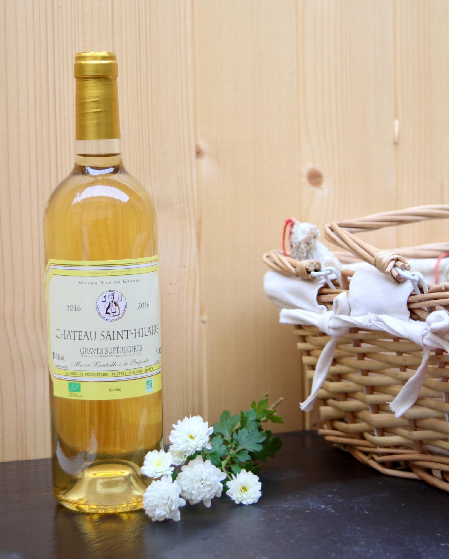 CHÂTEAU SAINT HILAIRE BLANC ﻿BIO