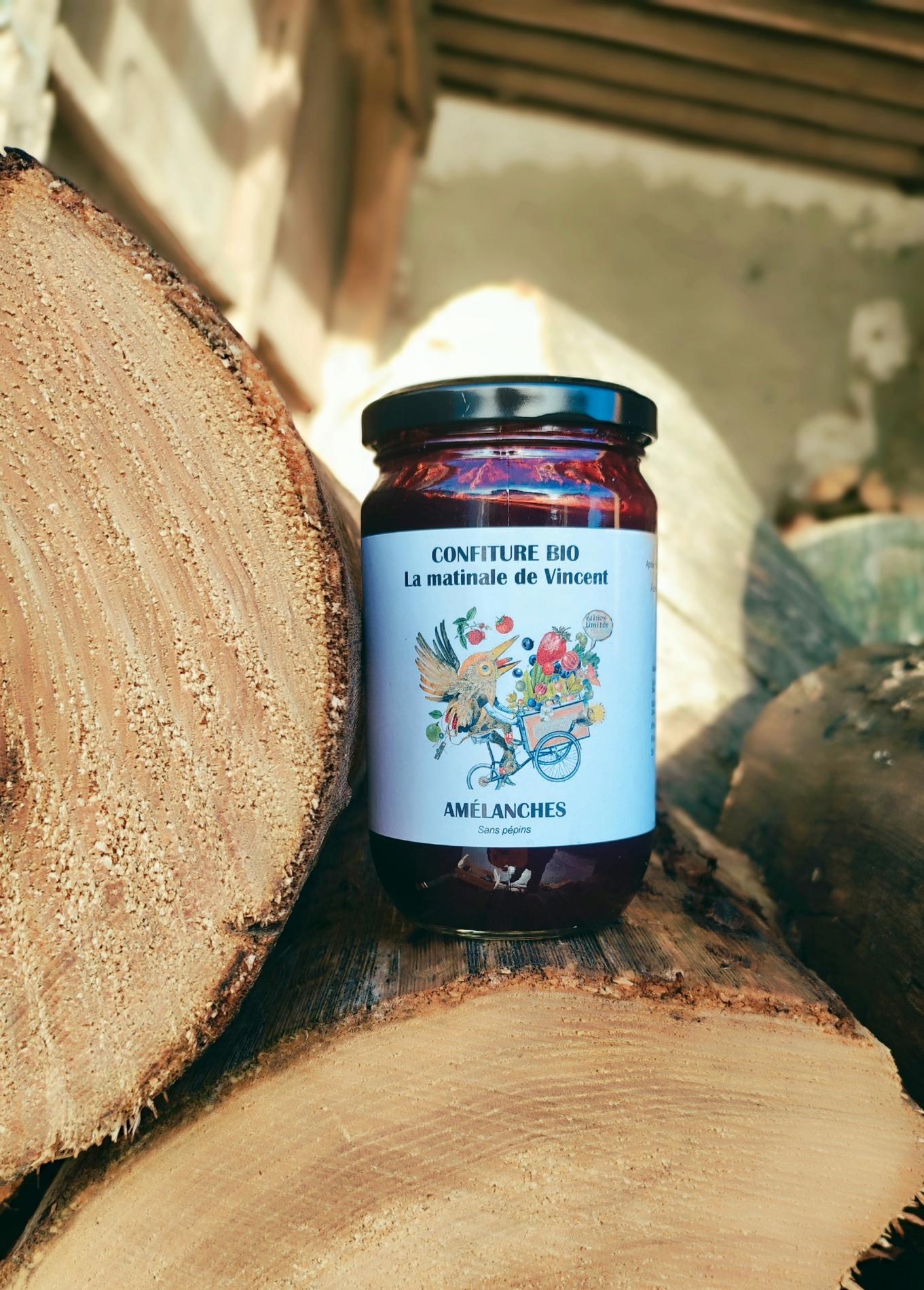 CONFITURE BIO AMÉLANCHES - 350g