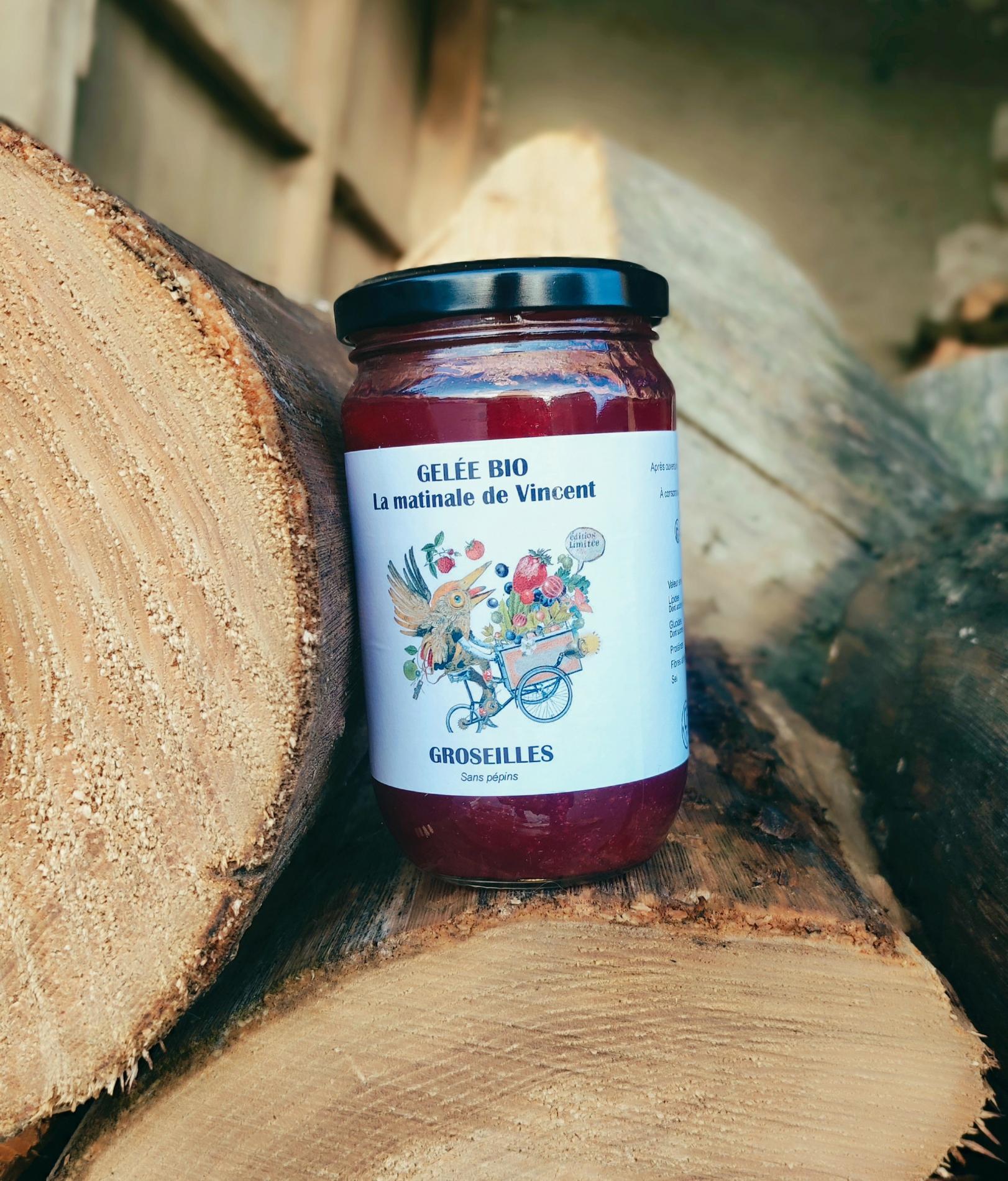 GELÉE BIO DE GROSEILLES - 350g