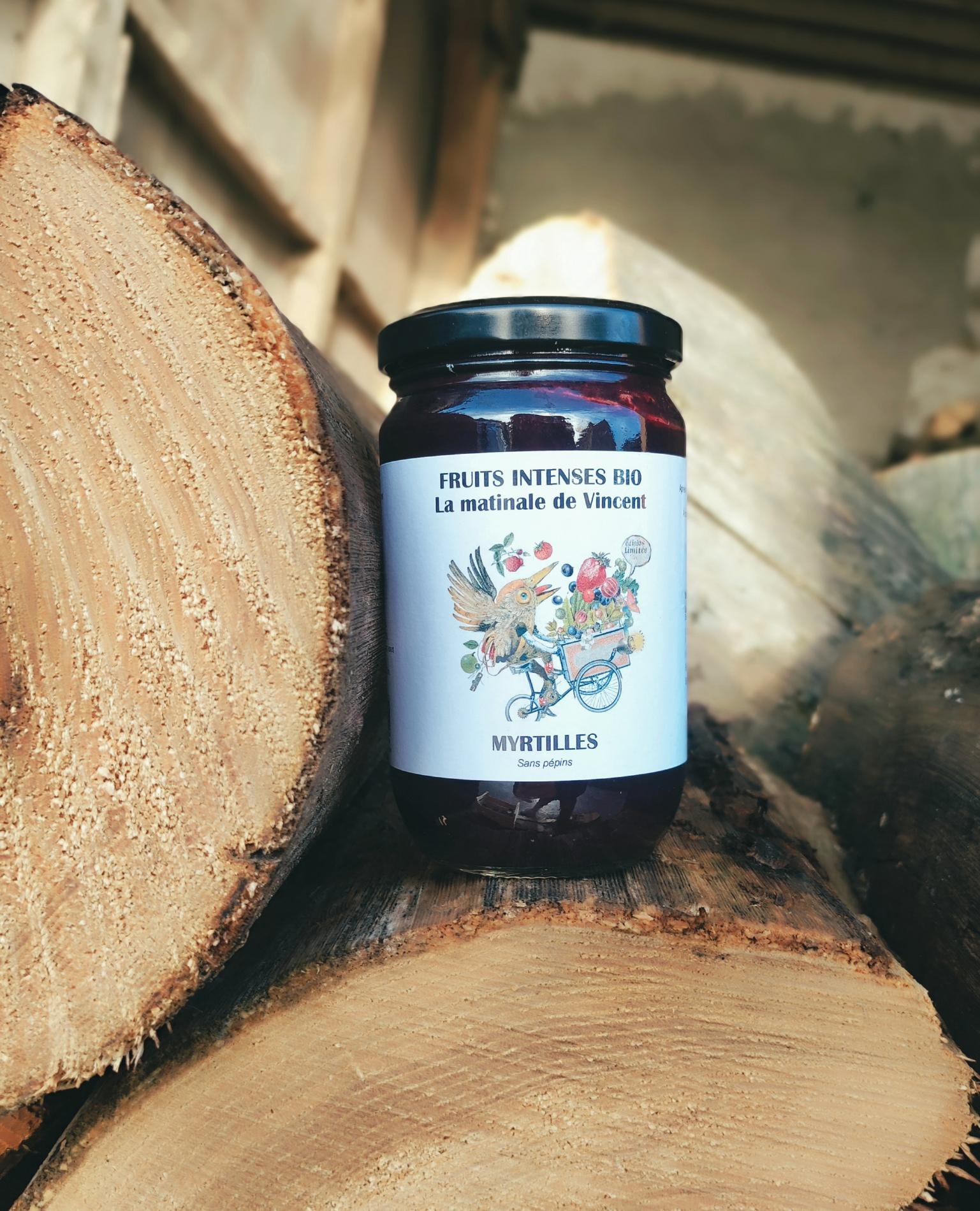 FRUITS INTENSES BIO MYRTILLES - 330g