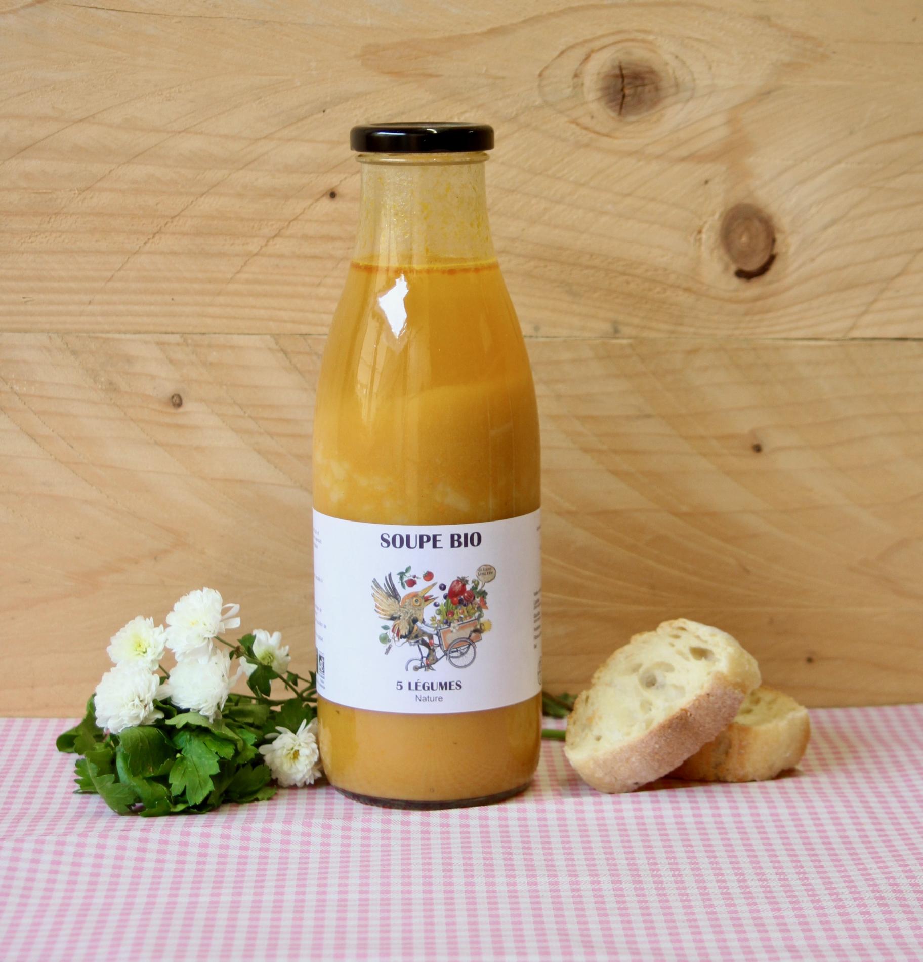 SOUPE AUX 5 LÉGUMES - 1L