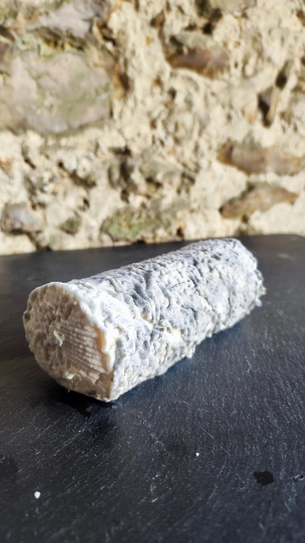 BÛCHE DE CHÈVRE CENDRÉE