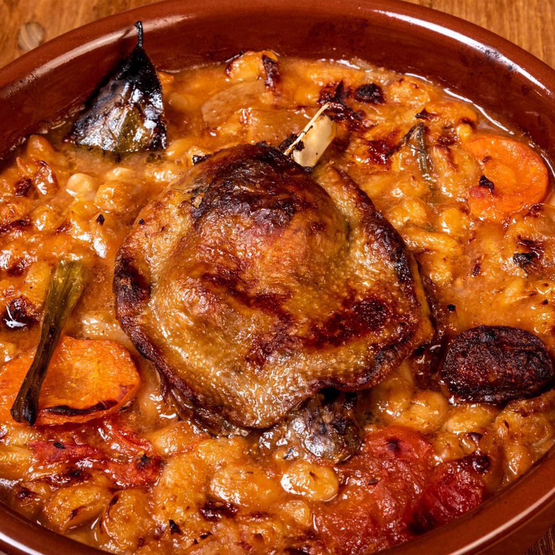 CASSOULET AU CONFIT DE CANARD – 2 CUISSES