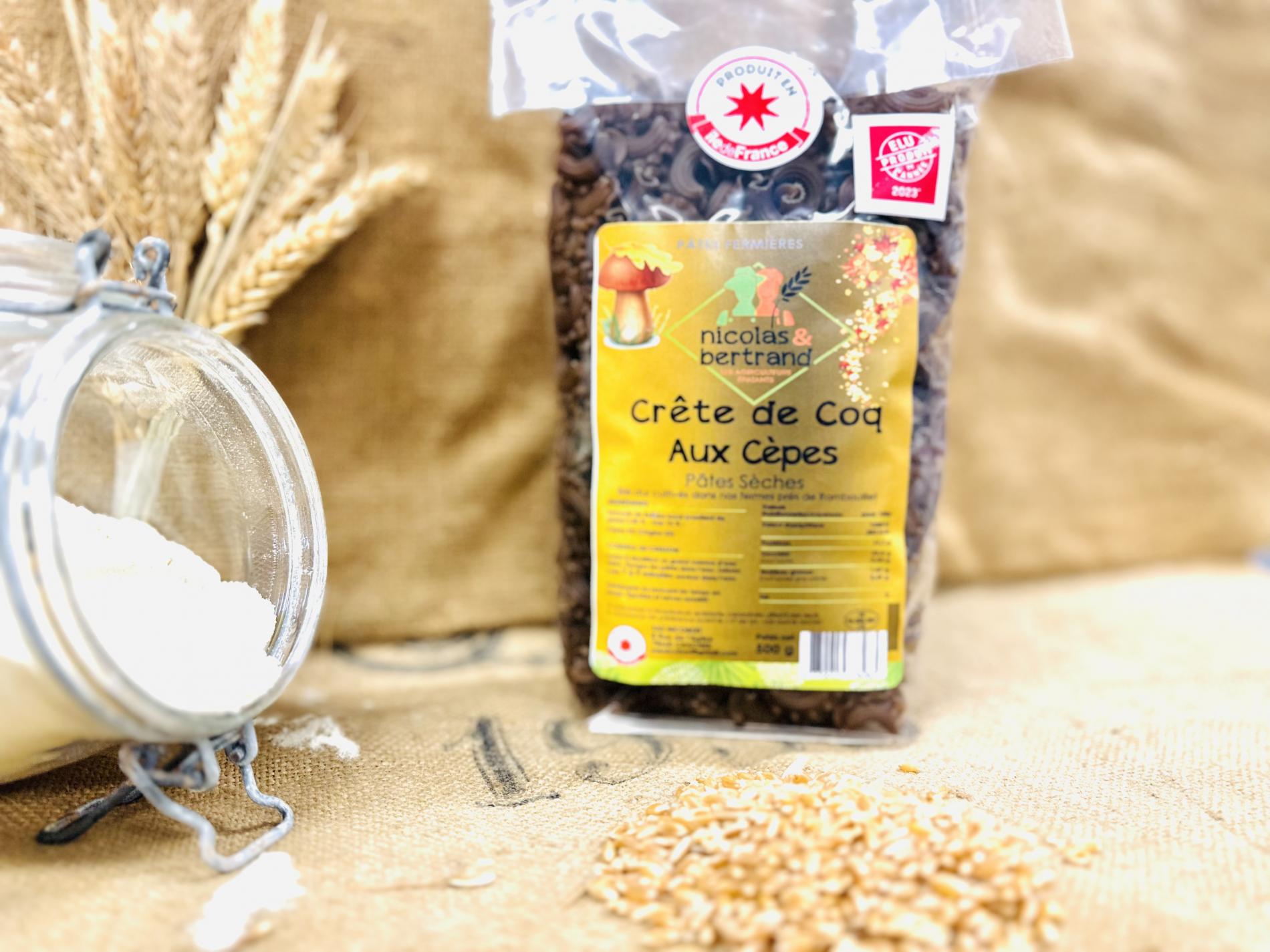 CRÊTE DE COQ AUX CÈPES