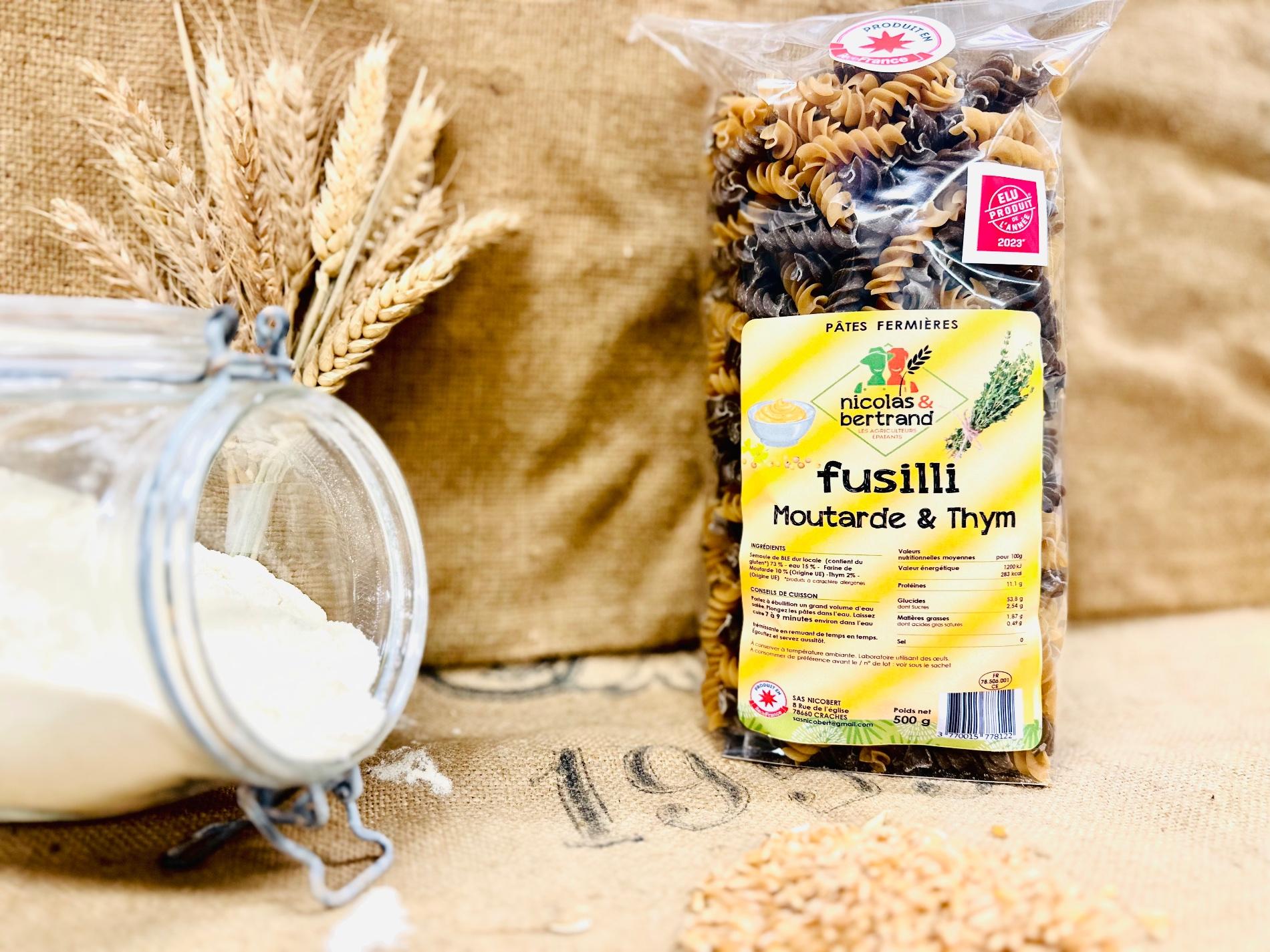 FUSILLI MOUTARDE, THYM